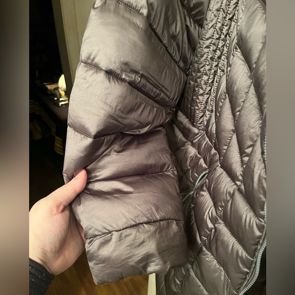 26/28 Lane Bryant Dark Gray Quilted Puffer Jacket - Picture 5 of 11
